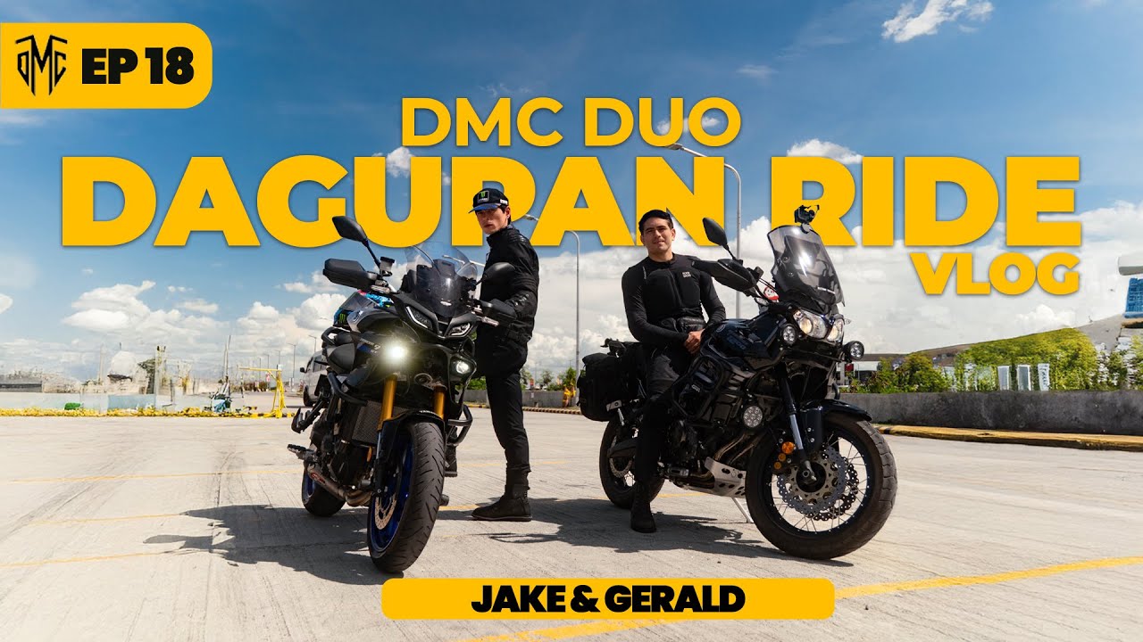 Drama Moto Club: Duo Gerald Anderons Jake Cuenca Dagupan VLOG  (episode 18)