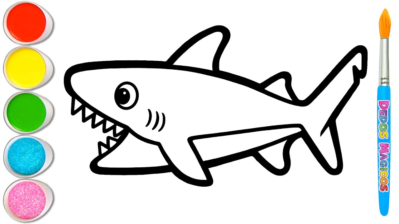 Draw and Color Cute Shark, Beautiful Octopus and Colorful Fish 🦈🐙🐠 Sea Animals #101