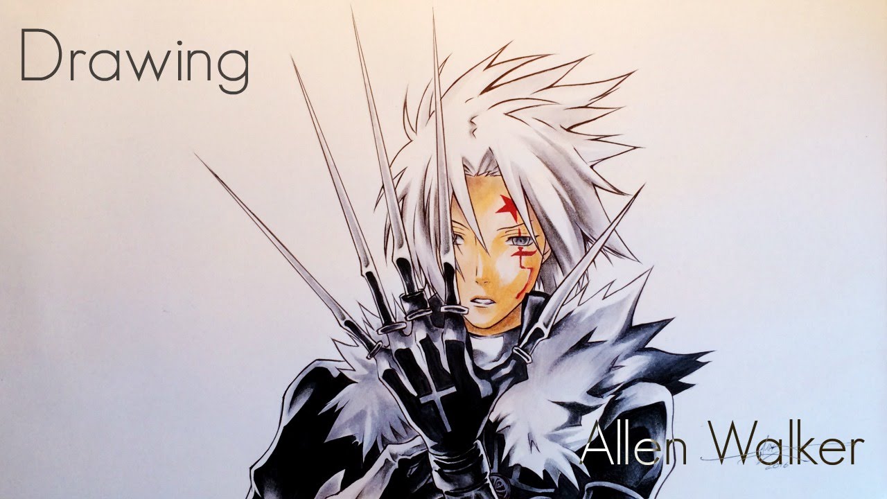 Drawing Allen Walker - D.Gray-man Hallow