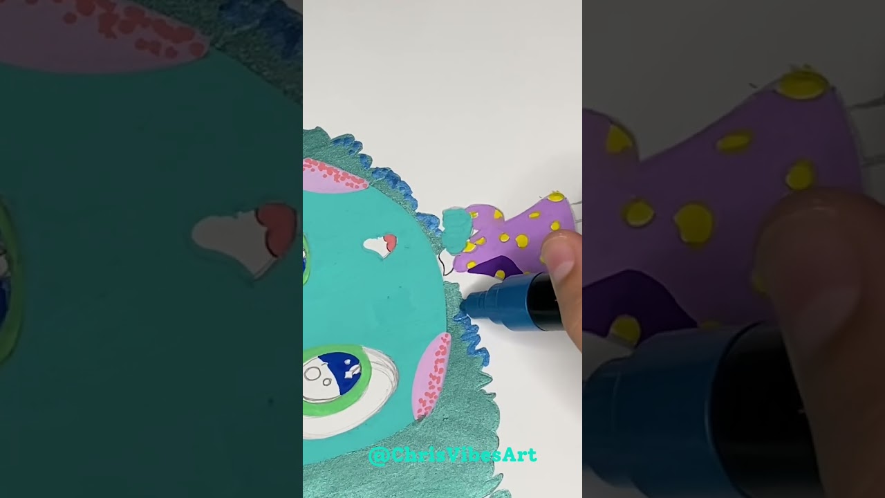 Drawing Envy from Inside Out 2! #shorts #art