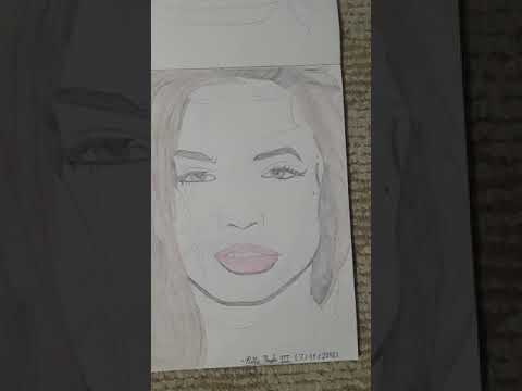 Drawing Kelsi Shay, Part 2 (Happy Belated Birthday, Kelsi Shay 😍👸♋🎂🎉🎁)