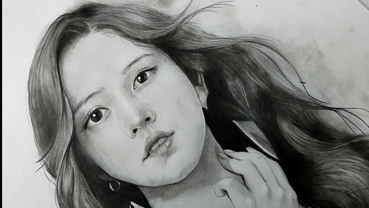 DRAWING Kim So-hyun Korean actress #kimsohyun