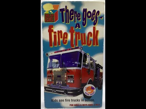 Dream Big: There Goes a Firetruck (1999 Print)