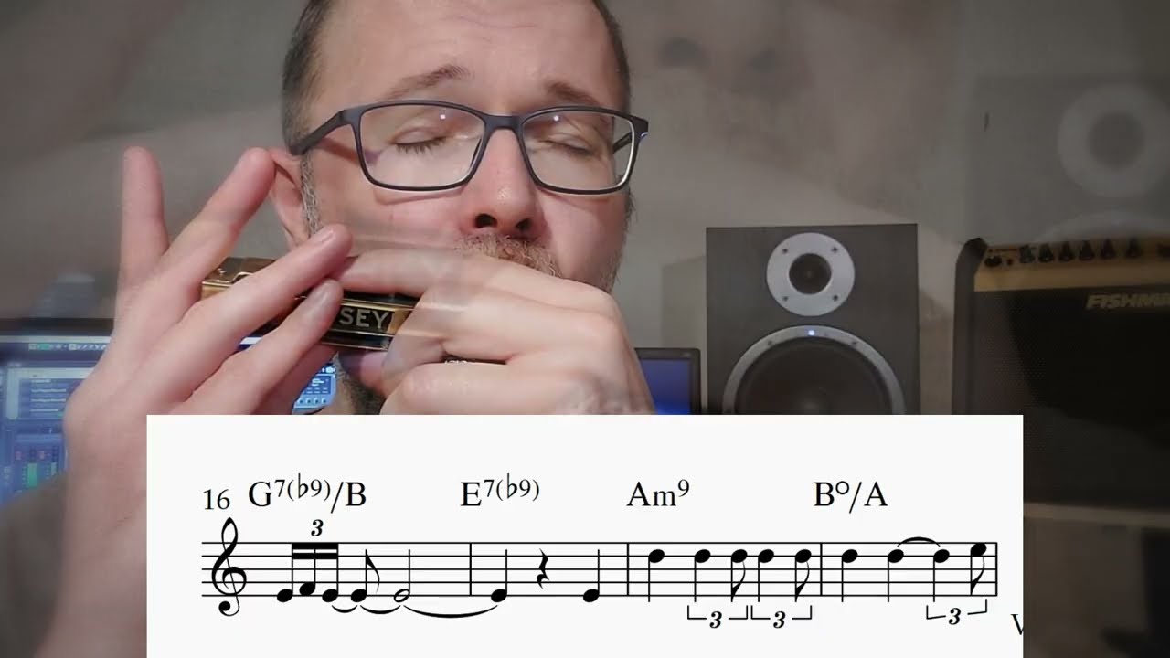 Dream Girl (Toots Thielemans) transcription for chromatic harmonica