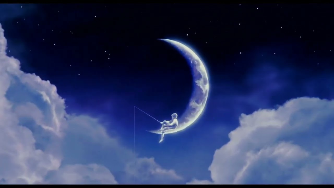 DreamWorks PIctures logo (with moon boy at the end)