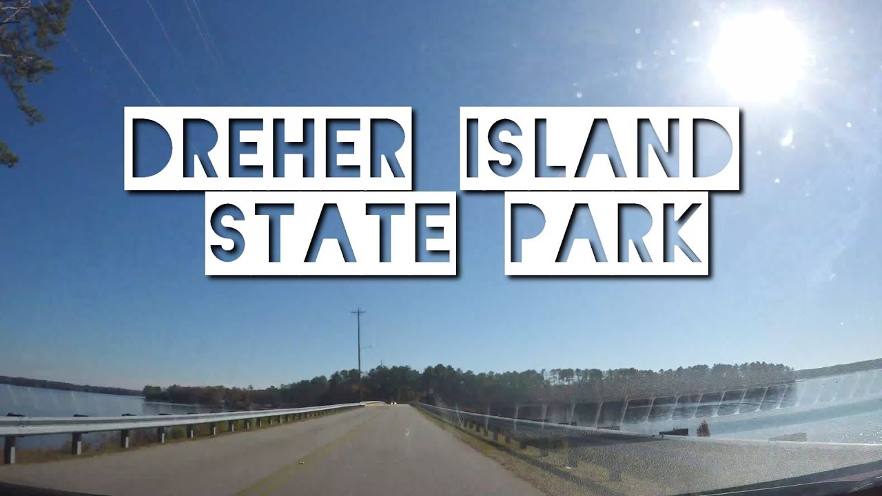 DREHER ISLAND STATE PARK - Scenic Autumn Drive From Clinton, SC to Prosperity, South Carolina