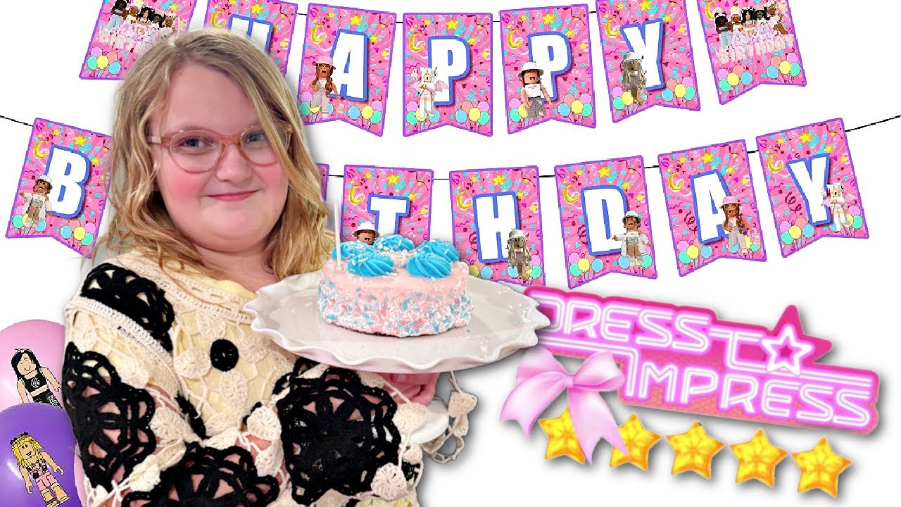 Dress to Impress in REAL LiFE! Parker's 10th BiRTHDAY