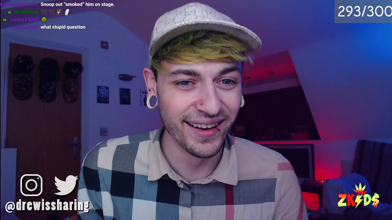 Drew explains why he doesn't smoke tobacco with bud anymore