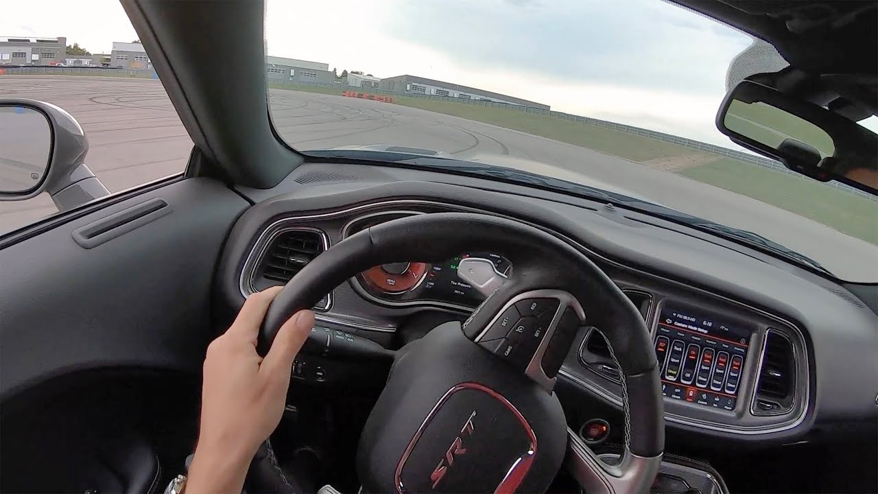 Drifting a Challenger Hellcat Widebody!