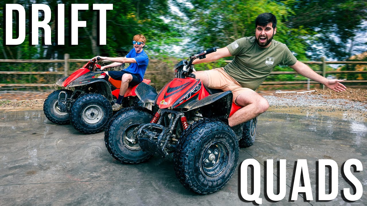 DRIFTING MINI FOUR-WHEELERS | Most FUN EVER