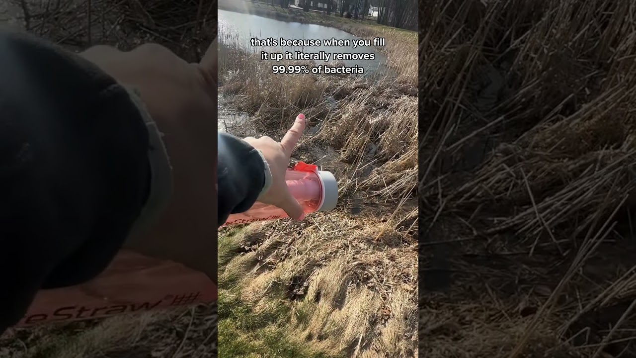 Drink Directly from a Waterfall with This Must-Have Bottle! #fok