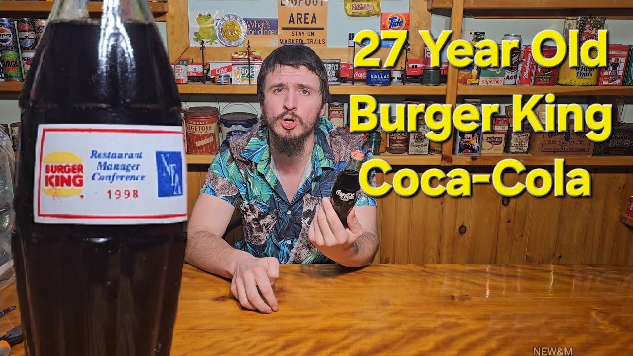 Drinking 27 Year Old Burger King Coca-Cola