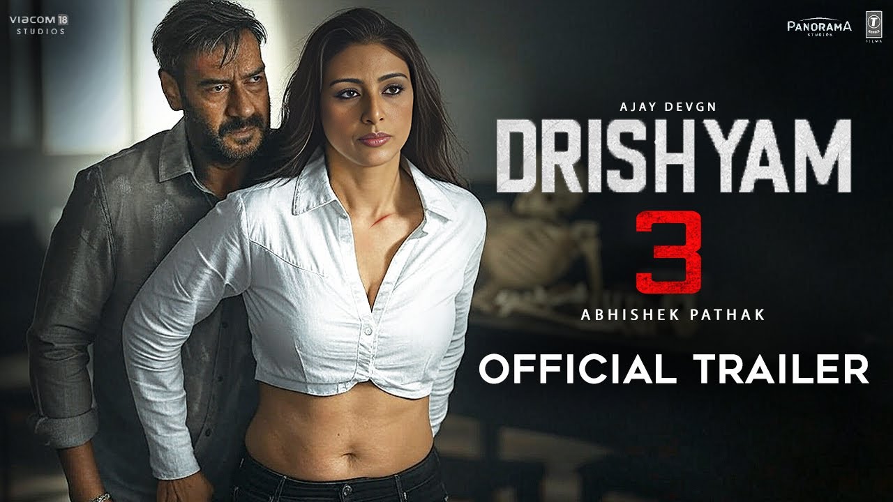 DRISHYAM 3 : Trailer 2025 | Ajay Devgn | Tabu | Akshaye K | New Movies Trailers 2025