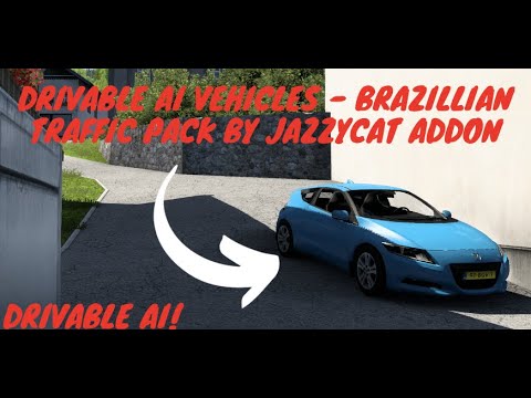 Drivable AI Vehicles - Brazillian Traffic Pack by Jazzycat addon