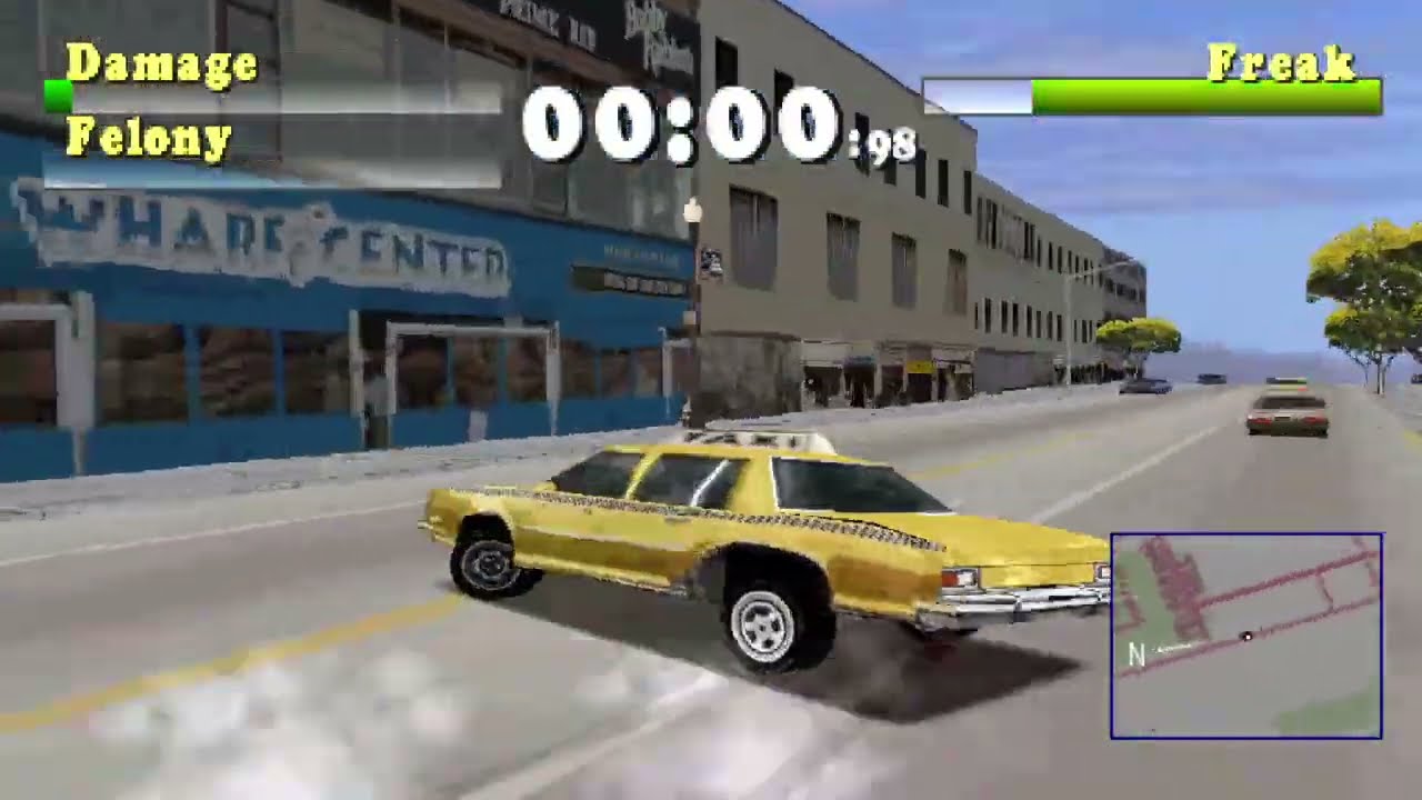 Driver 1 (Ps1 - NTSC) | #2 | Miami & San Francisco | Taxi Thrill & Bad News For Mojo 😆