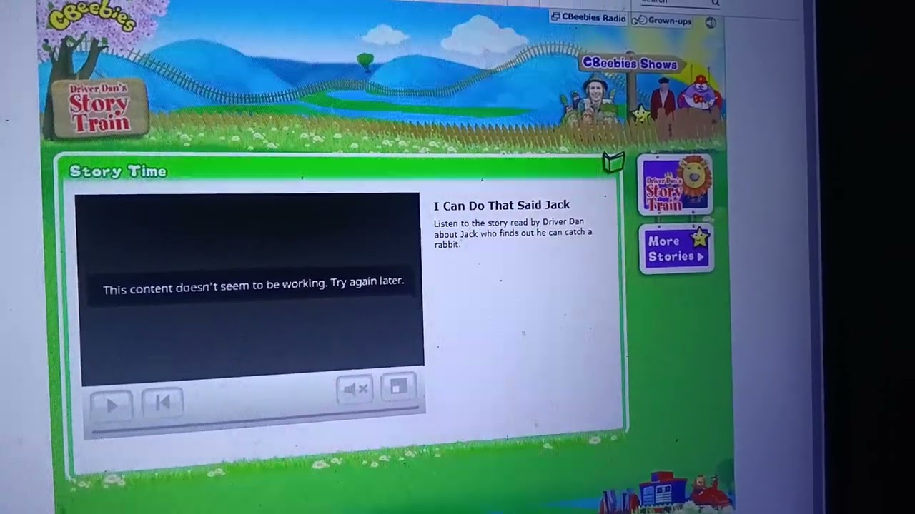 Driver Dan's Story Train Story I Can Do That Said Jack On The CBeebies Website For Mac Jeffy