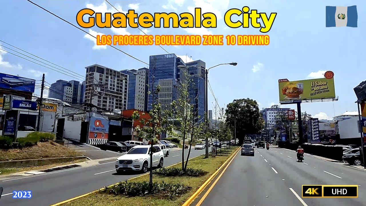 Driving in Guatemala City 2023