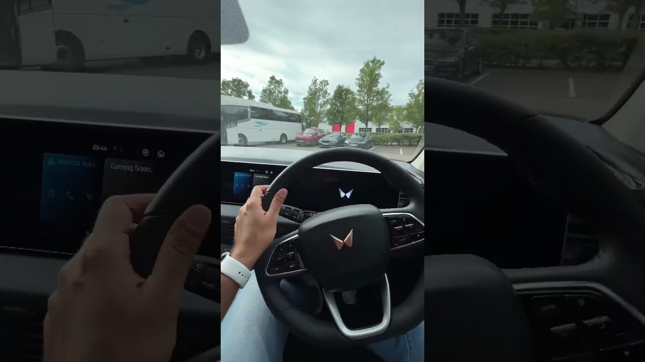 Driving The Indian Tesla 🔥 #shorts