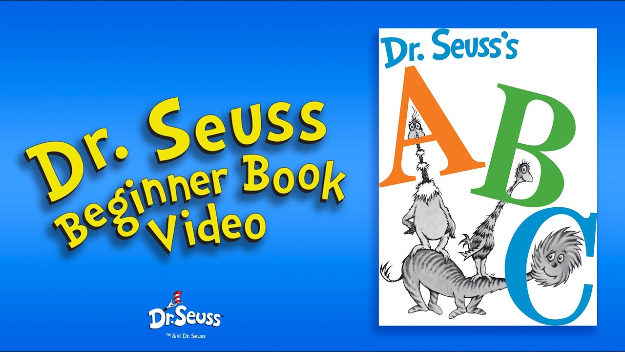 @DrSeuss - 🤓📚🔤 ABC 🔤📚🤓 (Dr. Seuss Beginner Book Video) | Cartoons For Kids