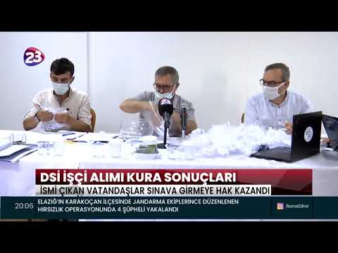 DSİ İŞÇİ ALIMI KURA SONUÇLARI
