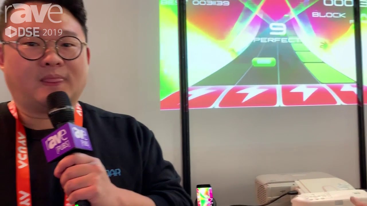 DSE 2019: Korean Company CoreDAR Demos Gesture-Based Gaming Using T-LiDAR Technology
