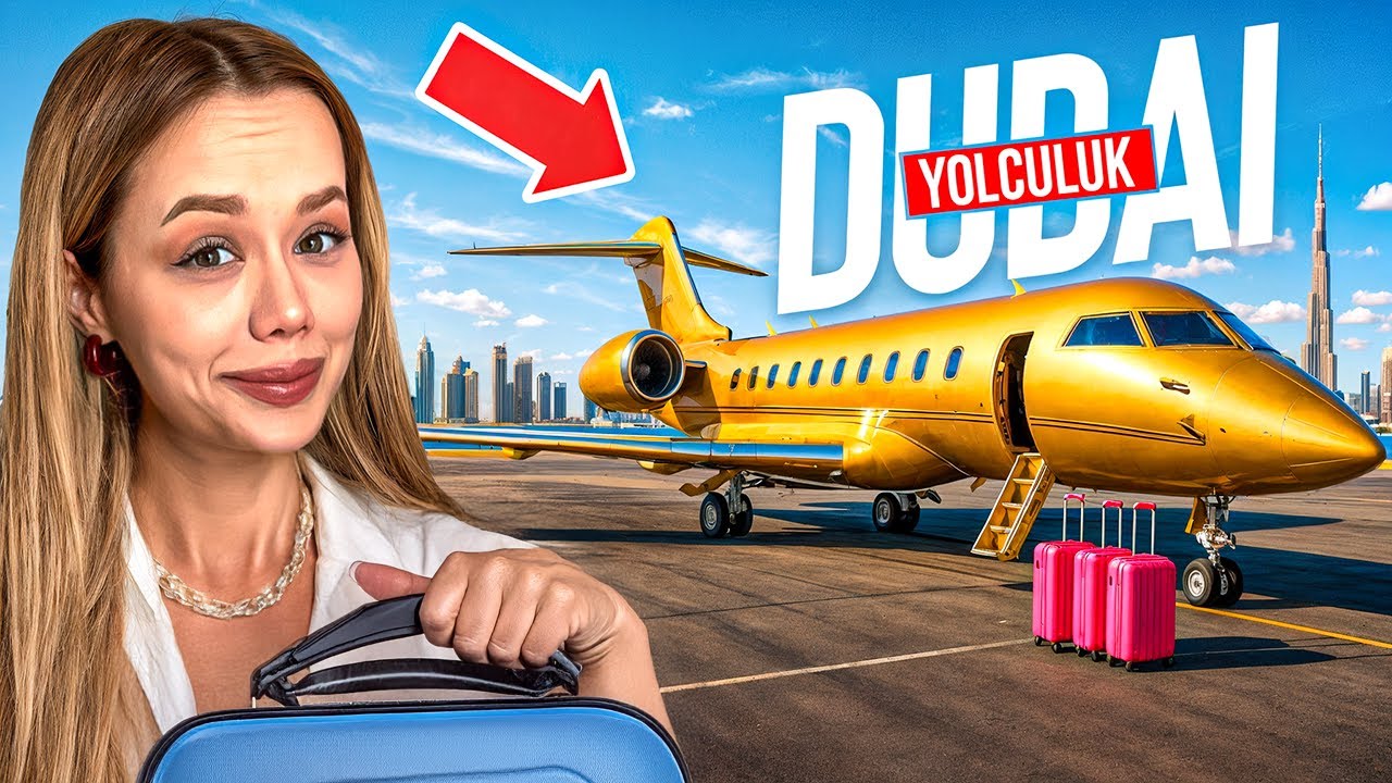 DUBAİ UÇAK YOLCULUK VLOG !? | Gamze Karta Mehmet Karta