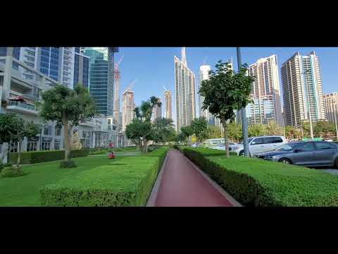 Dubai, Bay Avenue in Business Bay |