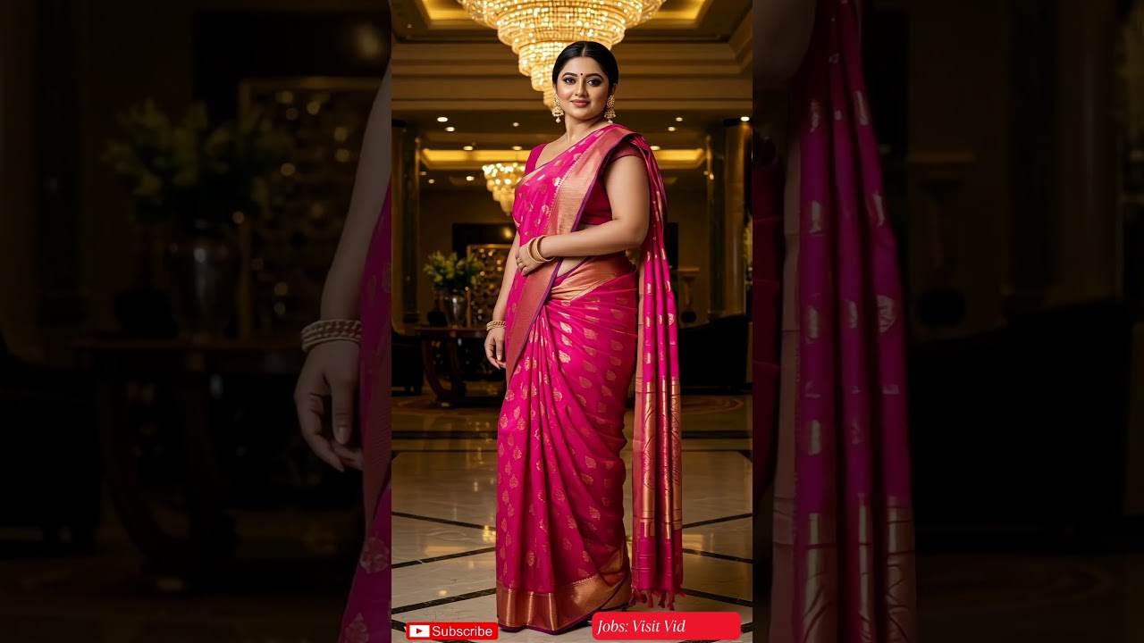 Dubai Princess: A Pretty Woman's Saree Confidence | Girls Vlog | Girl in Saree #shrots #viralshort