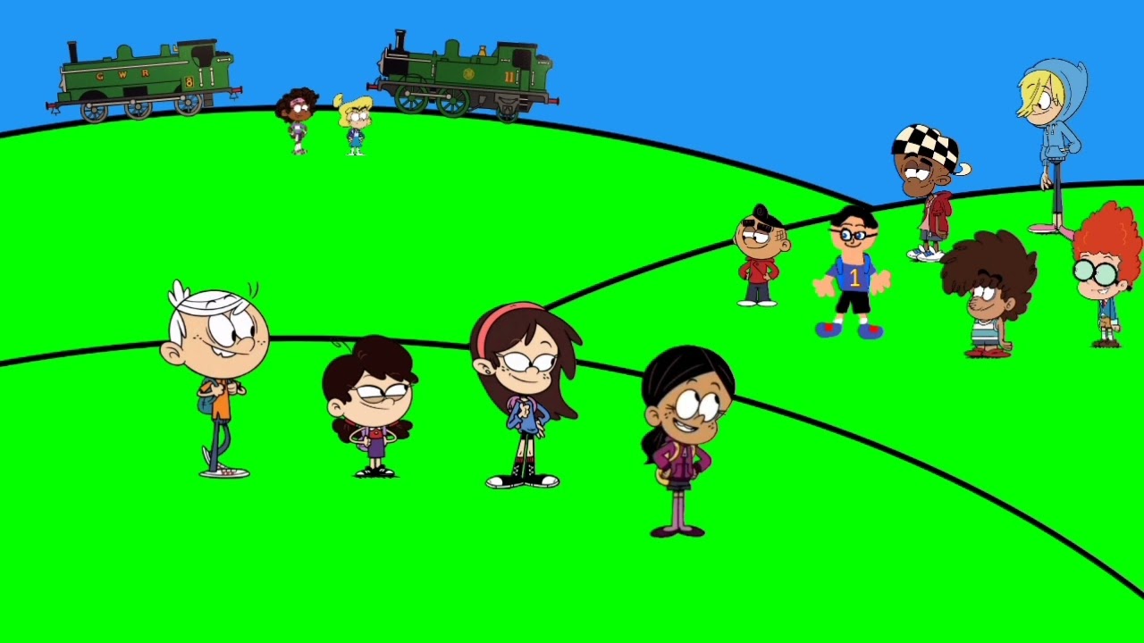 Duck, Oliver & their friends in the hills
