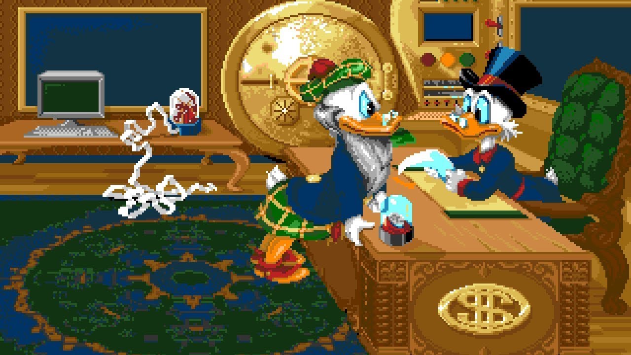 DuckTales: The Quest for Gold Longplay (Amiga) [QHD]