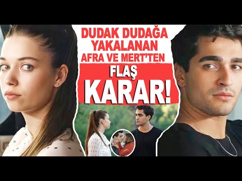 Dudak dudağa yakalanan Afra Saraçoğlu Mert Ramazan Demir'den flaş karar!