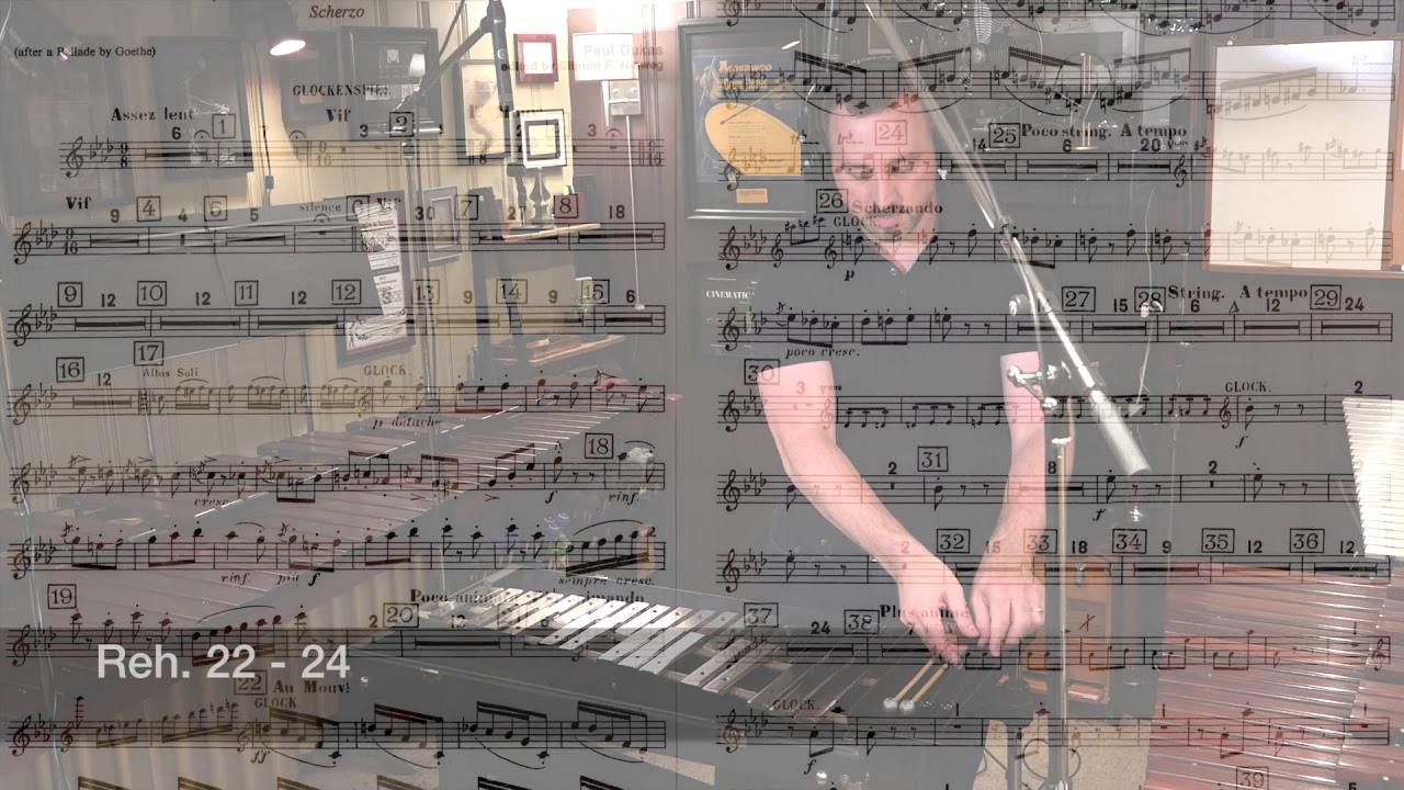 Dukas: The Sorcerer's Apprentice (glockenspiel)