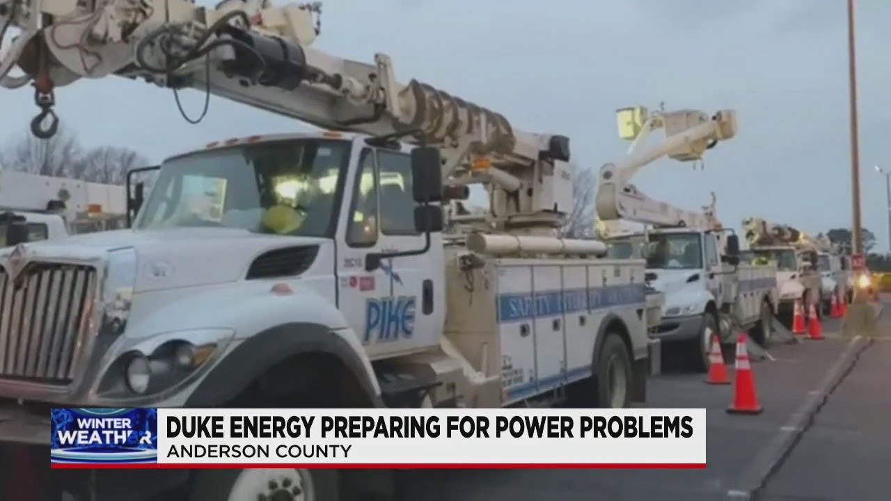 Duke energy prepares for power outages