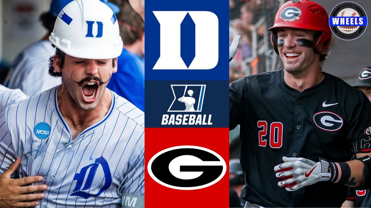 Duke vs #7 Georgia | Regionals Winners Bracket | 2025 College Baseball Highlights