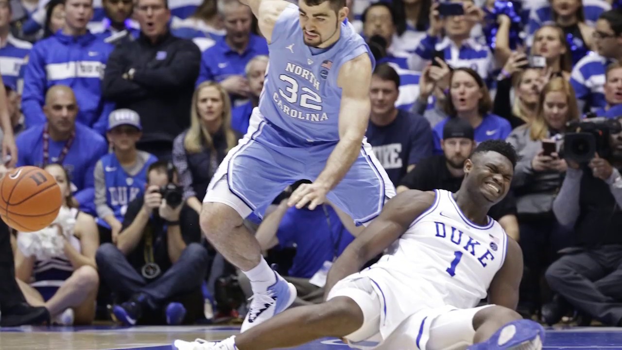Duke vs North Carolina: Social media erupts after Zion's shoe explodes