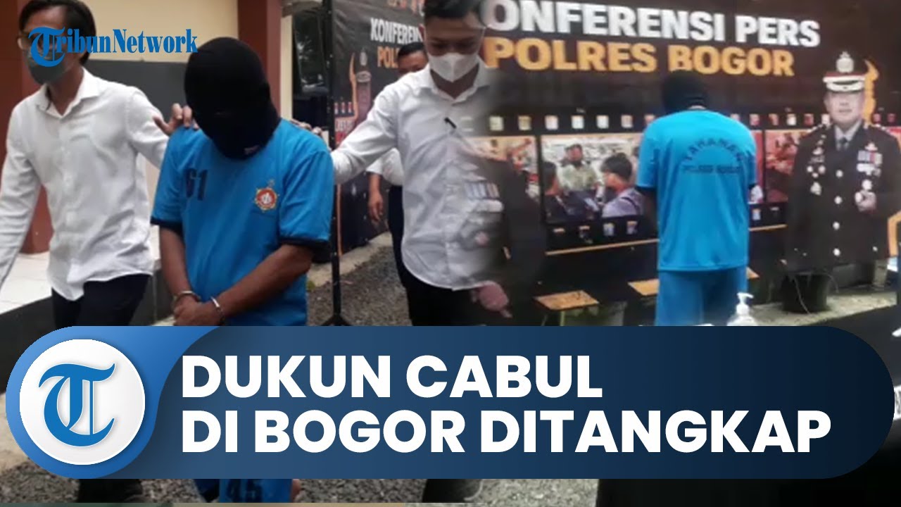 Dukun Cabul di Gunungsindur Bogor Ditangkap Polisi, Modus Pura-pura Sembuhkan Keluhan Korban