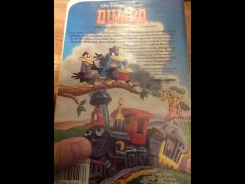 Dumbo 1989 Vhs Review 1st Copy