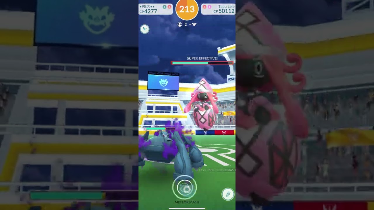 DUO TAPU LELE! NO weather boost  #shorts  Pokemon GO