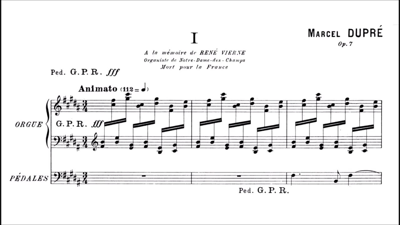 Dupré, Marcel (1912): Trois préludes et fugues pour grand orgue, op. 7 — Yves Castagnet