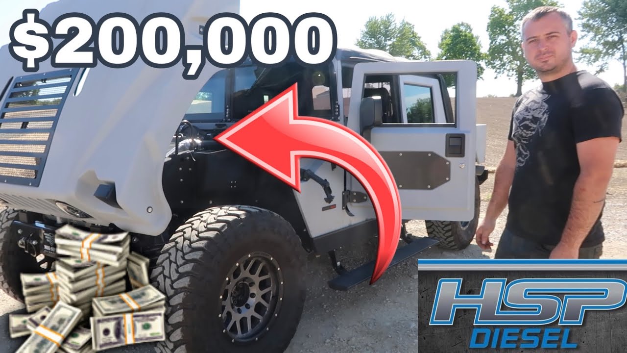 Duramax Powered H1 Hummer at HSP Diesel