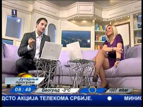 Dusica Spasic cross legs,HOT close up