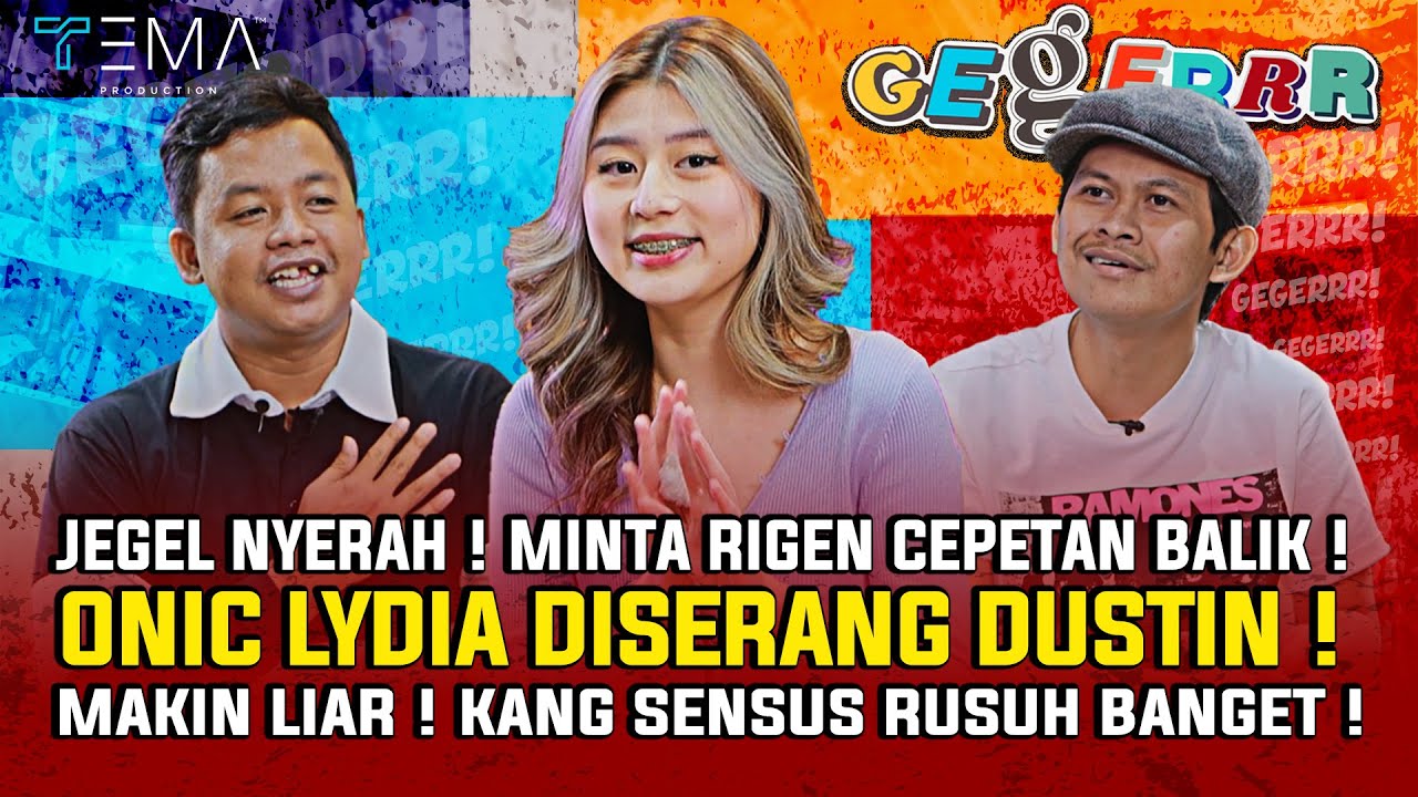 DUSTIN MELIAR KETEMU ONIC LYDIA‼️ SUSAH DIJINAKIN AMA JEGEL🤣