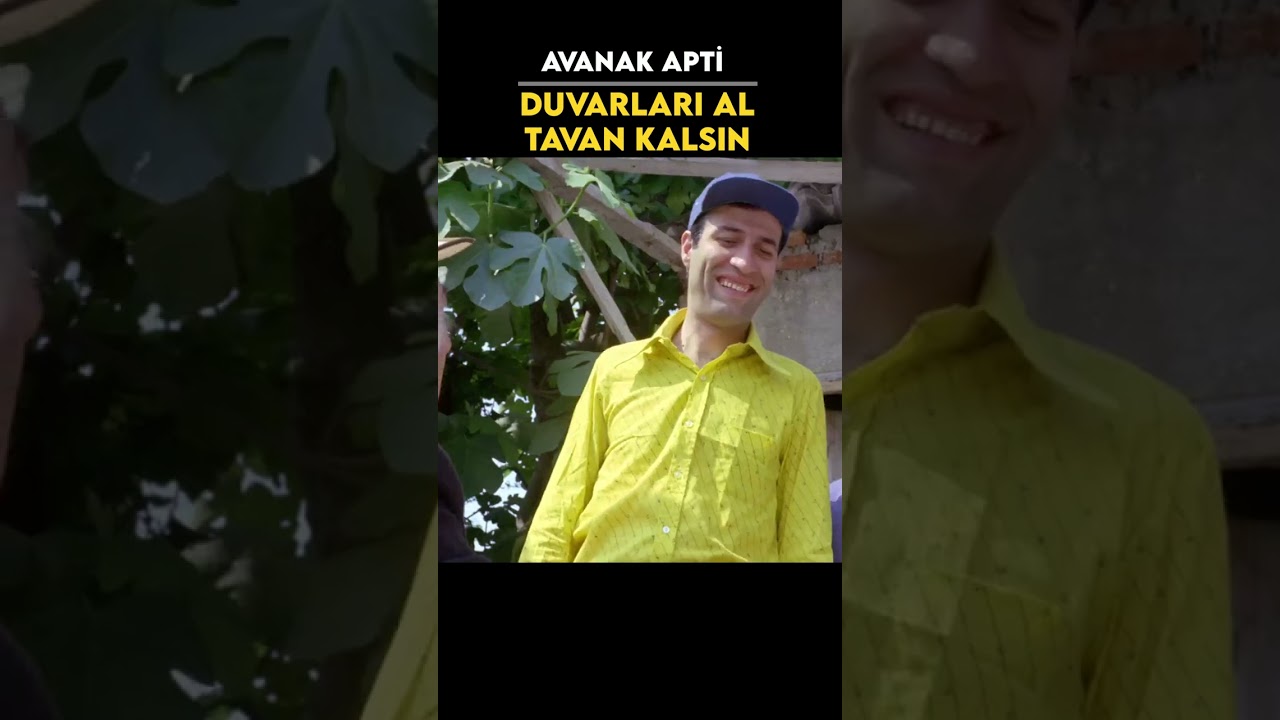 Duvarları Al Tavan Kalsın | Avanak Apti #shorts