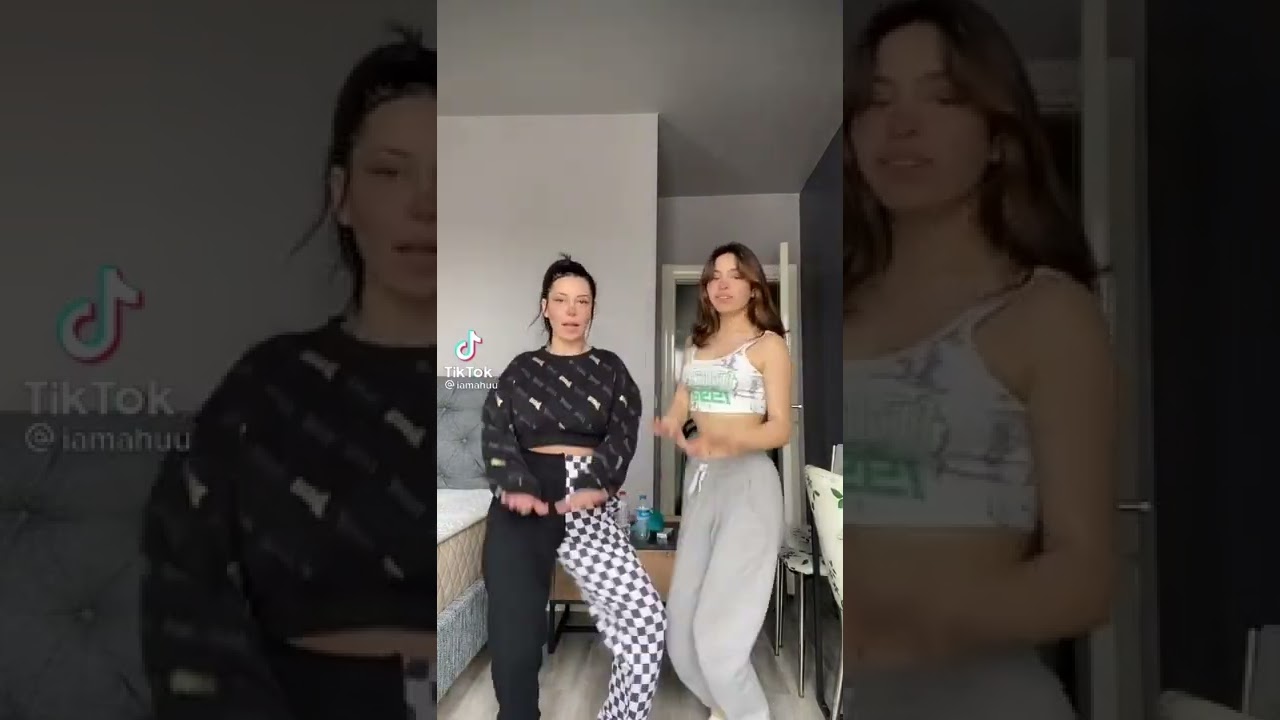 Duygu Aycan ve Ahu Yeni TikTok Videosu