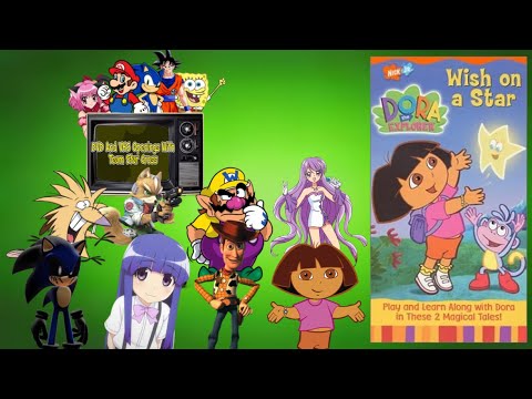 DVD & VHS Openings With TSC S13: Dora The Explorer: Wish on a Star (2001 VHS)