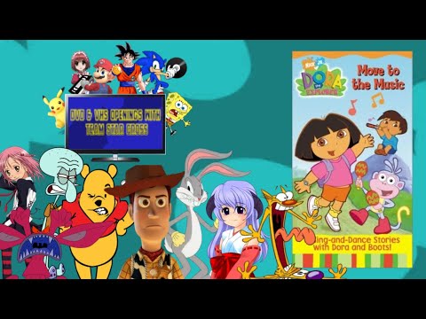 DVD & VHS Openings With TSC S5 (SEASON 5 FNIALE) Dora The Explorer Move To The Music 2002
