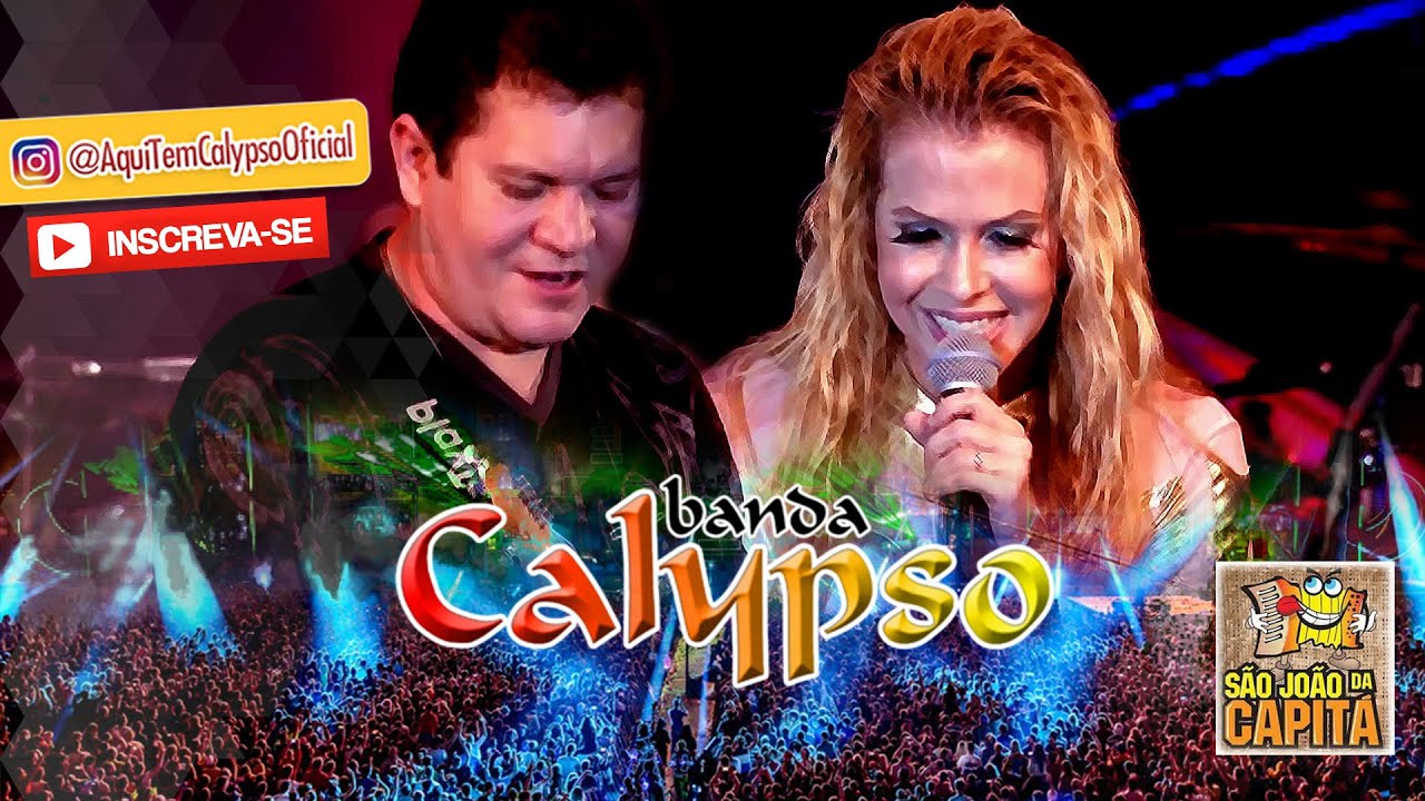 Dvd Banda Calypso ao vivo em Recife 2013 ( São João da Capitá ) Chevrolet Hall / Recife-PE )