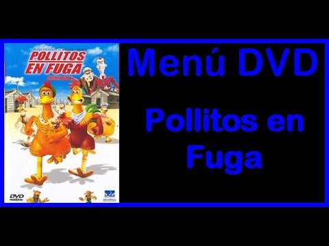 DVD Menú - Pollitos en Fuga