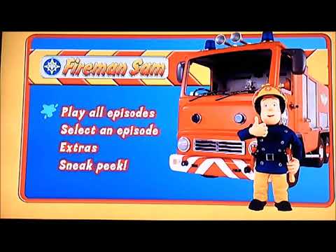 DVD Menu Walkthrough to Fireman Sam Fun Run (Request Video for A Smith)