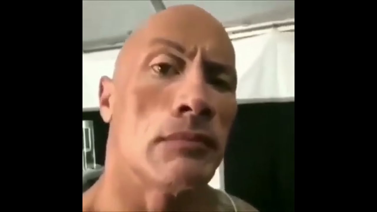 Dwayne Johnson meme 4K